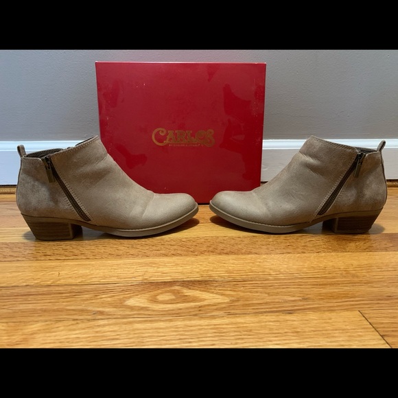 Tan booties - Picture 2 of 7